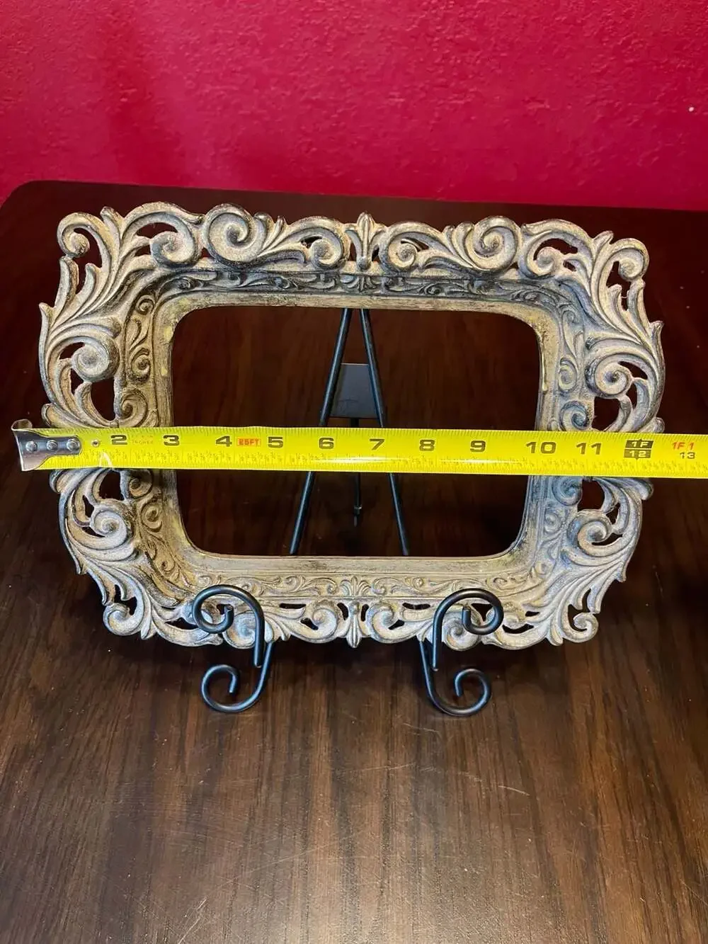Drake Designs Ceramic Baking Dish with Ornate Metal Holder